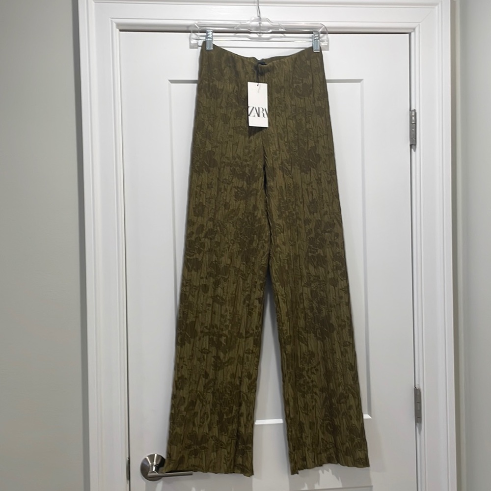 Zara Crinkle Lounge Pants